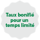 taux bonifi pour un temps limit